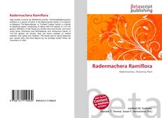 Обложка Radermachera Ramiflora