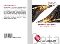 Обложка Radermachera Sinica