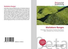 Couverture de Waitakere Ranges