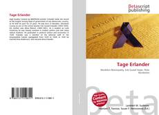 Couverture de Tage Erlander