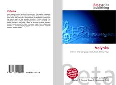 Couverture de Volynka