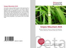 Copertina di Snipes Mountain AVA