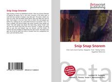 Buchcover von Snip Snap Snorem