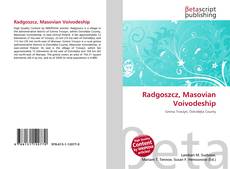 Radgoszcz, Masovian Voivodeship kitap kapağı