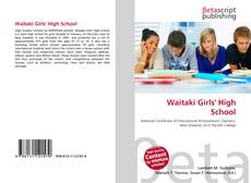 Waitaki Girls' High School的封面