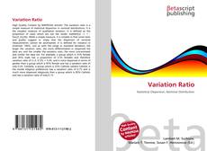 Couverture de Variation Ratio