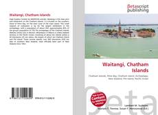 Buchcover von Waitangi, Chatham Islands
