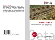 Обложка Waitara Branch