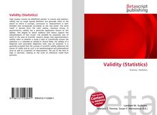 Copertina di Validity (Statistics)