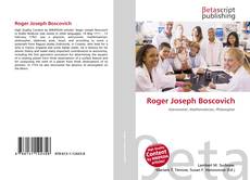 Copertina di Roger Joseph Boscovich