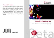 Buchcover von Natalya Estemirova