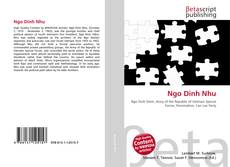 Buchcover von Ngo Dinh Nhu