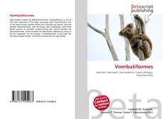 Copertina di Vombatiformes