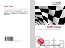 Copertina di Sackler Library