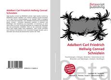 Copertina di Adalbert Carl Friedrich Hellwig Conrad Schnizlein