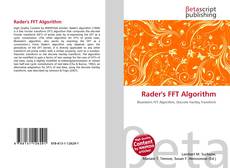 Couverture de Rader's FFT Algorithm
