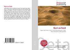 Copertina di Nuri as-Said