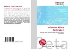 Copertina di Valencian Pilota Federation