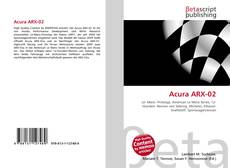 Copertina di Acura ARX-02