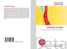 Copertina di Sackville Carden