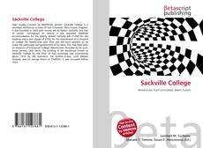 Copertina di Sackville College