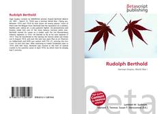 Copertina di Rudolph Berthold