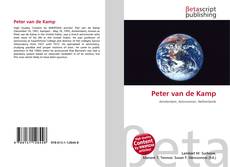 Peter van de Kamp kitap kapağı
