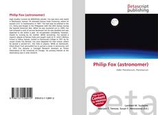 Philip Fox (astronomer)的封面
