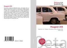 Buchcover von Peugeot 205