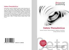 Buchcover von Valens Thessalonicus