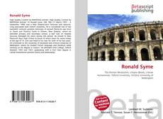 Couverture de Ronald Syme