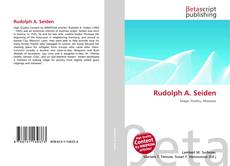 Capa do livro de Rudolph A. Seiden 