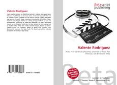 Capa do livro de Valente Rodriguez 