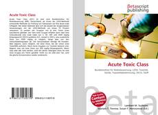 Acute Toxic Class的封面