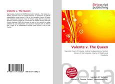 Capa do livro de Valente v. The Queen 