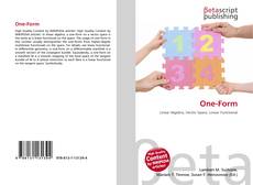 Copertina di One-Form