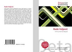 Rade Veljović的封面
