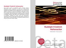 Couverture de Rudolph Friedrich Hohenacker