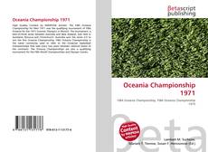 Couverture de Oceania Championship 1971