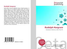 Portada del libro de Rudolph Hargrave