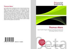 Couverture de Thomas Akers
