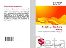 Couverture de Radebeul–Radeburg Railway