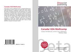 Couverture de Canada/ USA Mathcamp