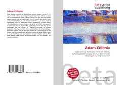 Couverture de Adam Colonia