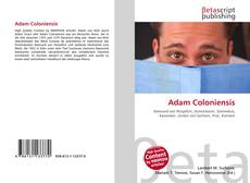 Bookcover of Adam Coloniensis