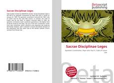 Bookcover of Sacrae Disciplinae Leges