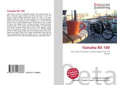 Portada del libro de Yamaha RX 100