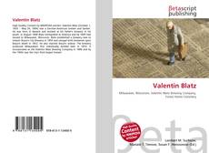 Обложка Valentin Blatz