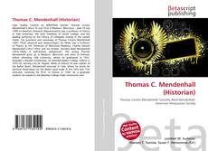 Couverture de Thomas C. Mendenhall (Historian)