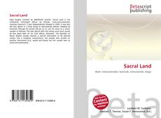 Couverture de Sacral Land